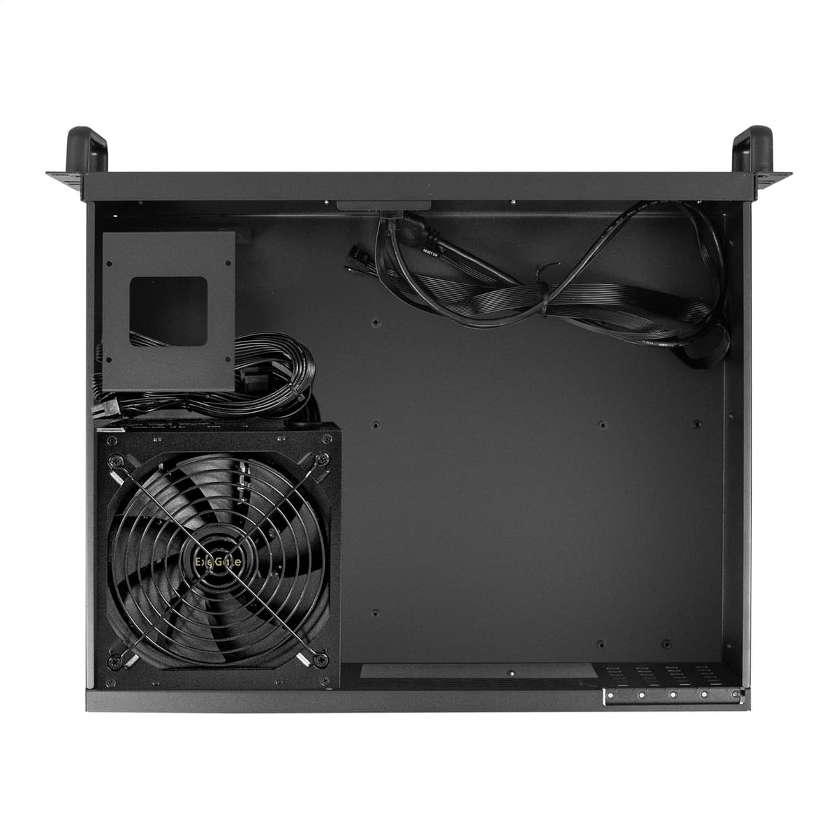 Серверный корпус 2U, 19'' стоечный, глубина 350 мм, БП 500W, 2xUSB + 1xUSB 3.0