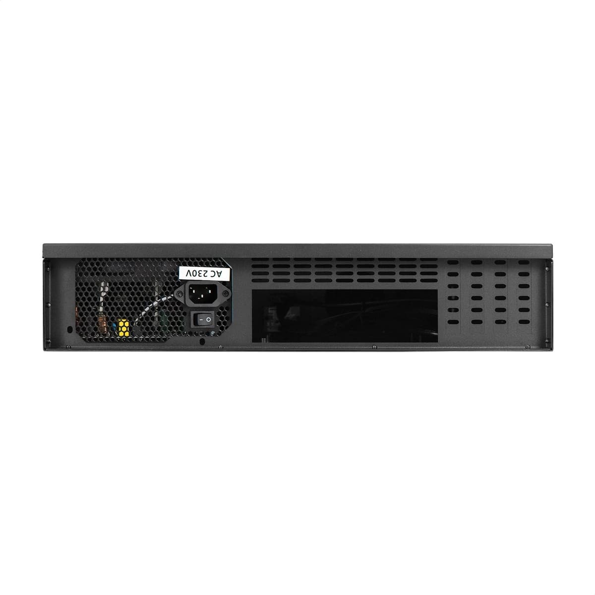 Серверный корпус 2U, 19'' стоечный, глубина 350 мм, БП 500W, 2xUSB + 1xUSB 3.0