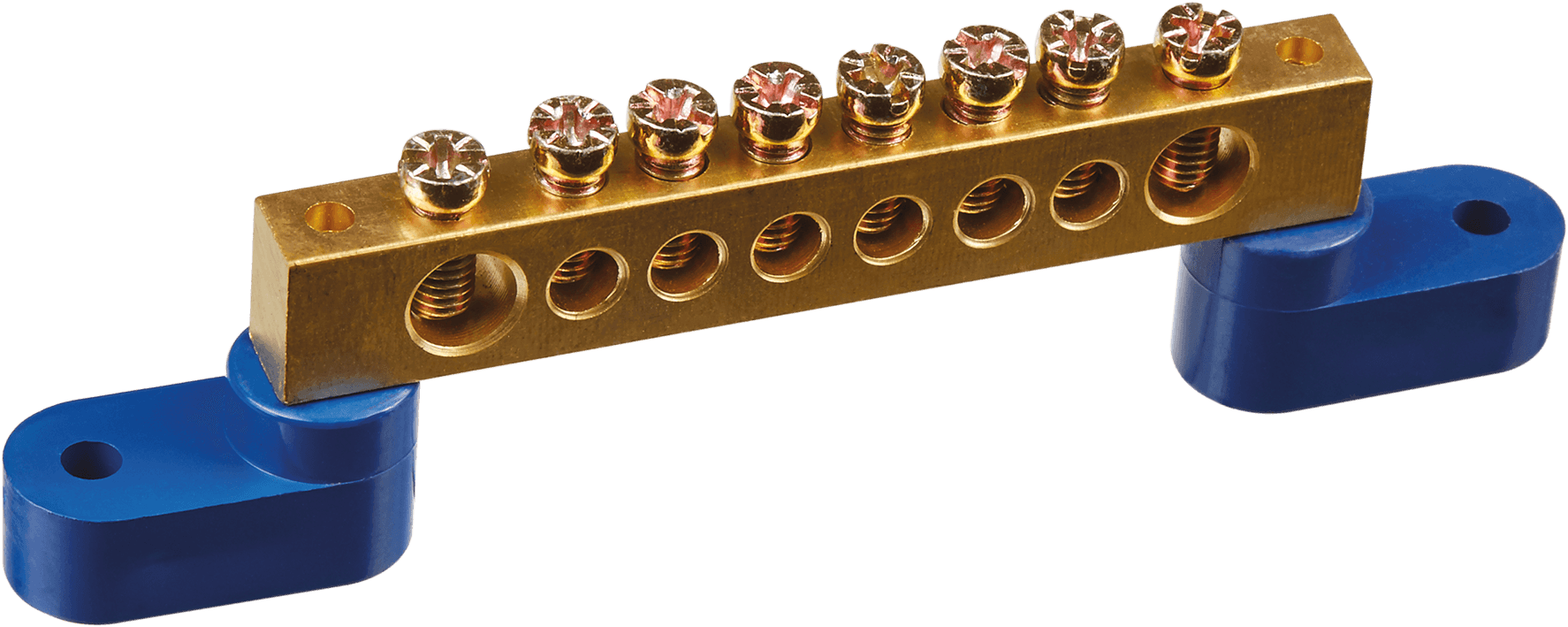 Шина нулевая на двух угловых изол NBB-M812-8C2/B