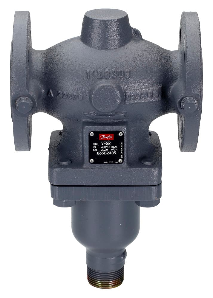 Универсальный регулирующий клапан VFG-2R, DN150, Kvs 280, PN16, Tmax 150C
