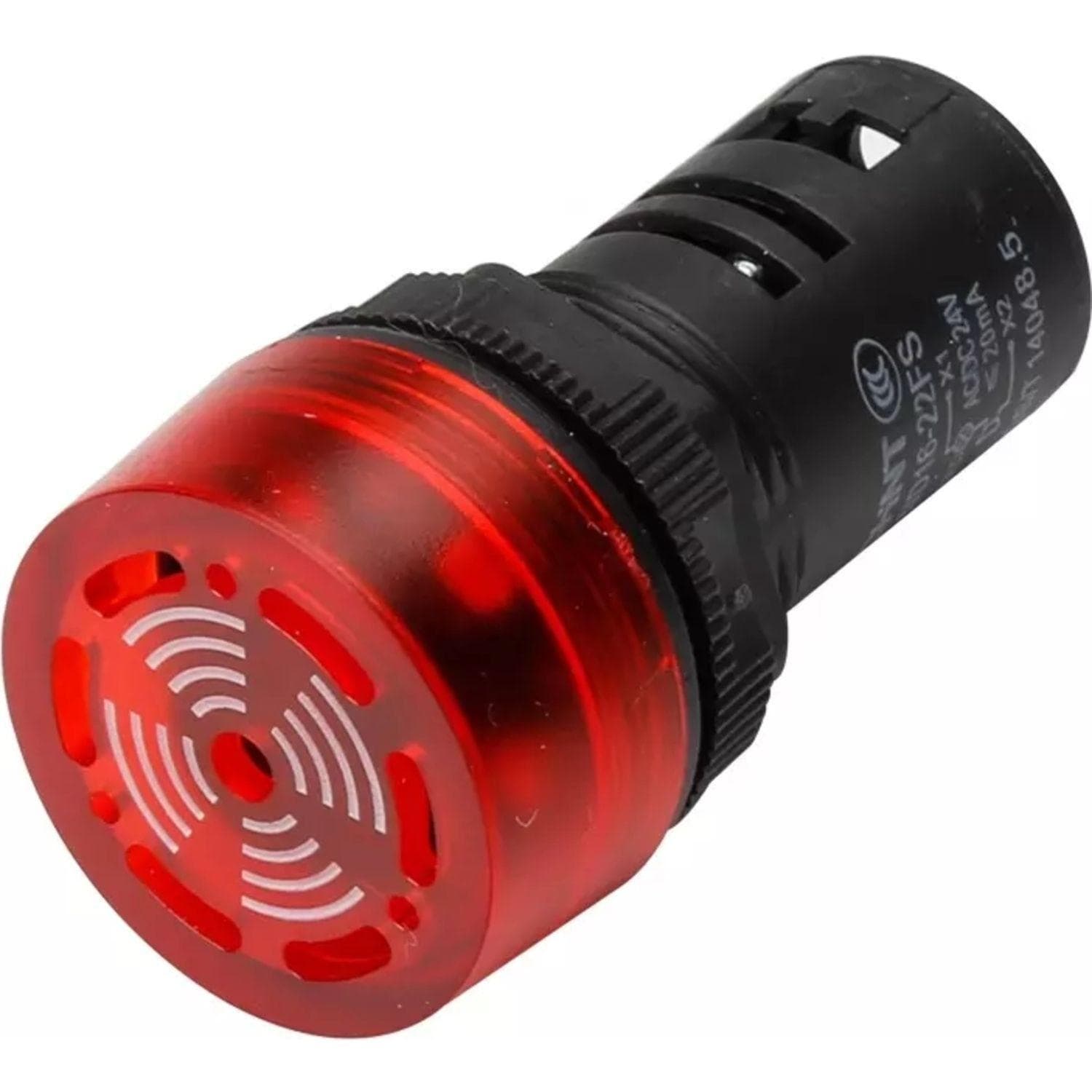 Сигнализатор звуковой ND16-22L ?22 мм красный АС380В (R)