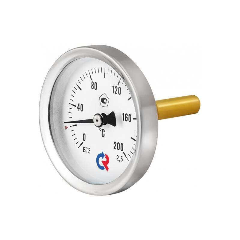 Термометр биметаллический осевой БТ-51.211 0..250 G1/2' кл.1.5