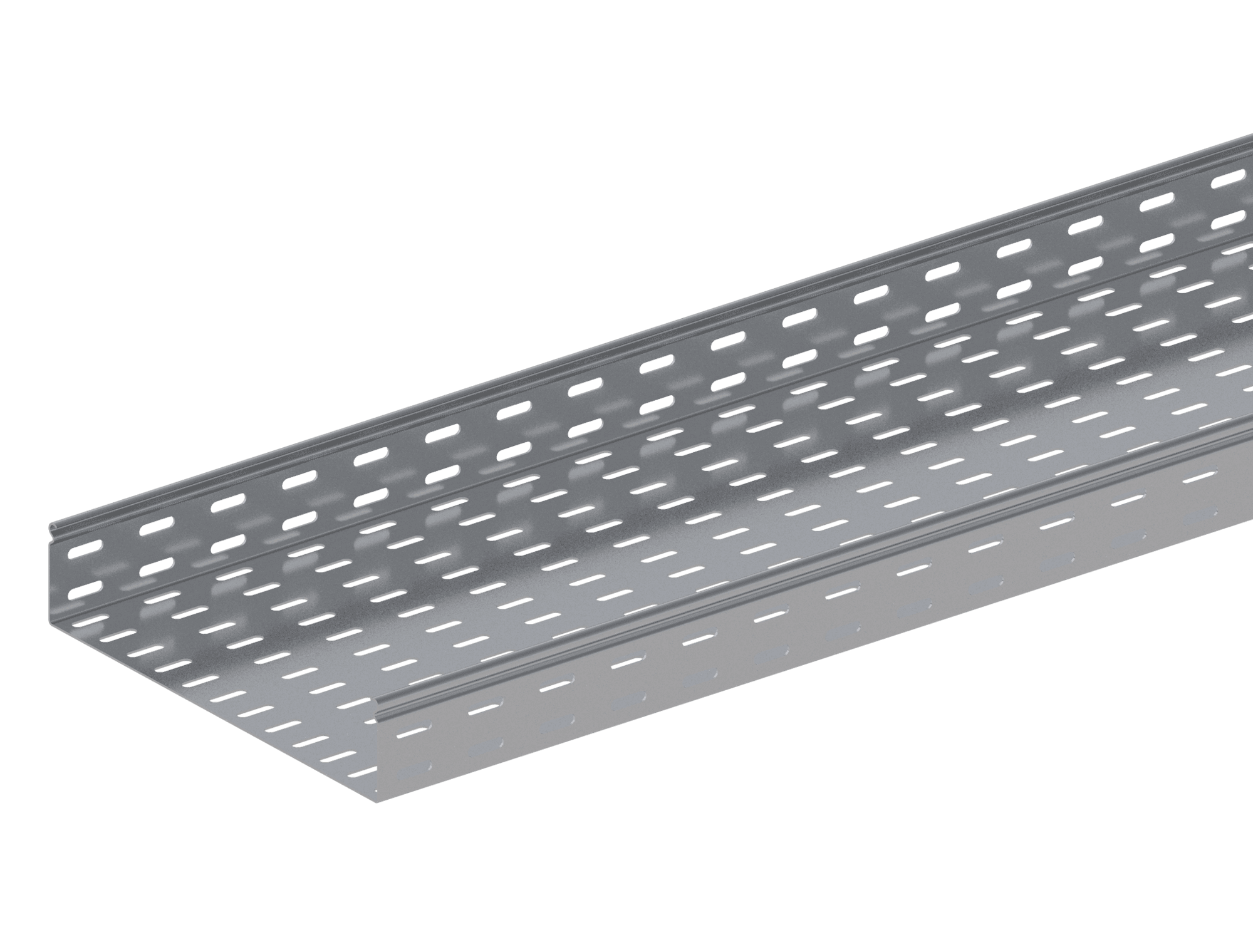 Лоток перфорированный 500х200-1,0 L3000 замковый INOX (AISI304)