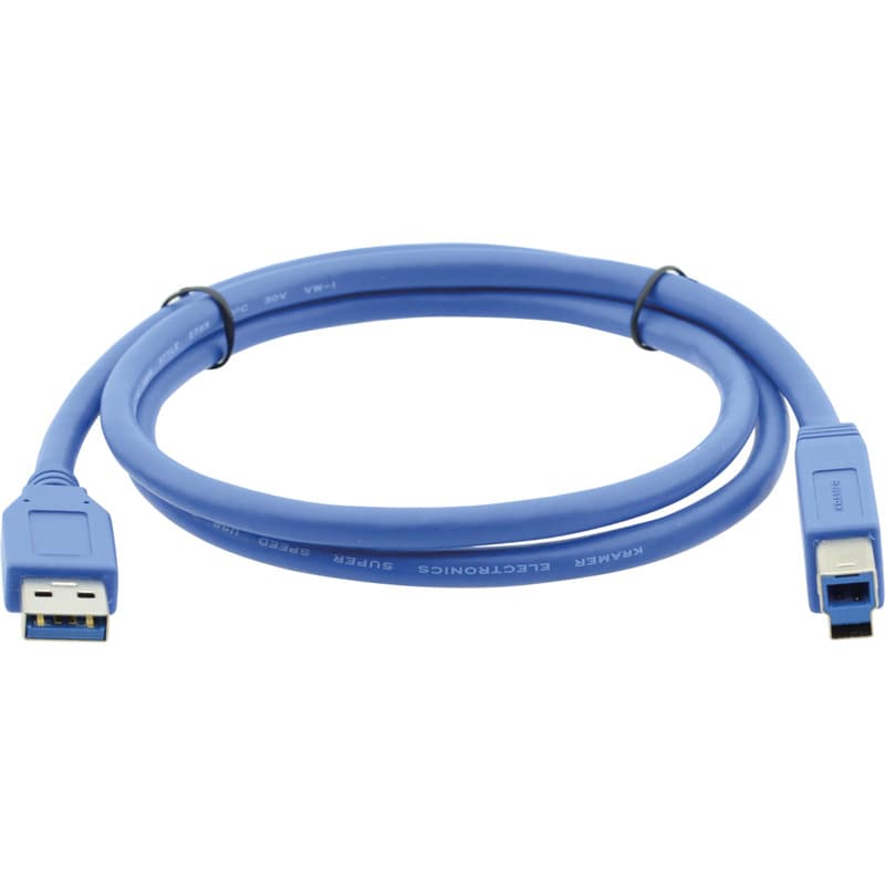 Кабель USB-A 3.0 на USB-B, 1.8 м.