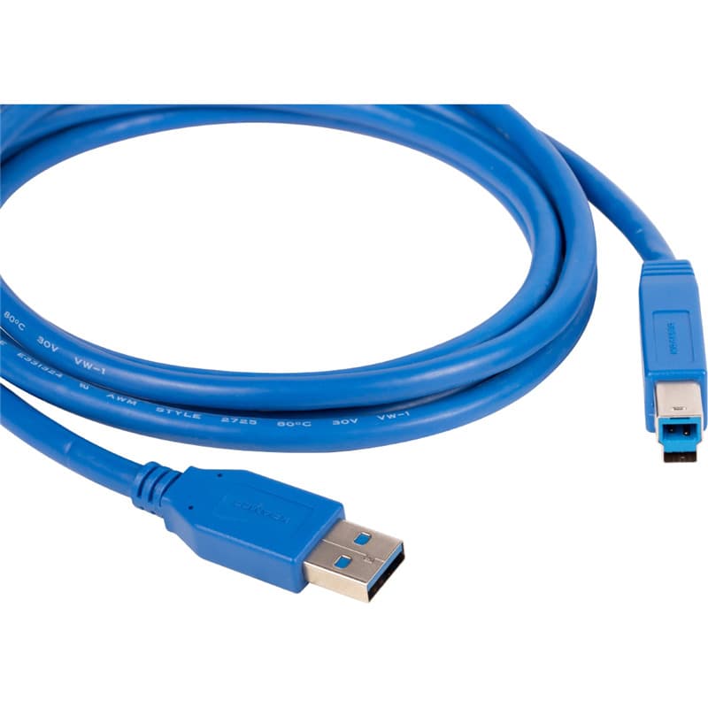 Кабель USB-A 3.0 на USB-B, 1.8 м.