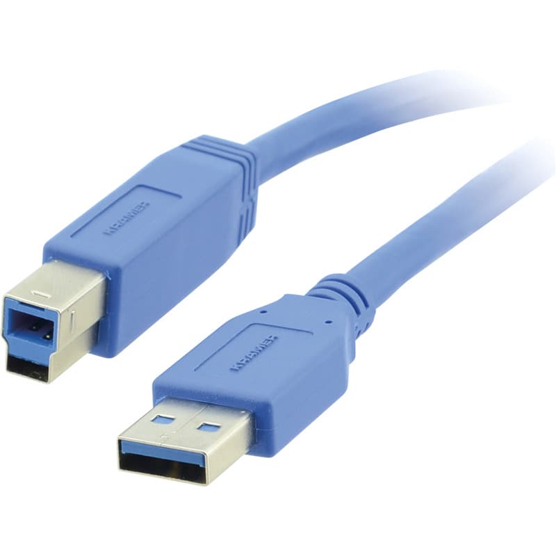 Кабель USB-A 3.0 на USB-B, 1.8 м.