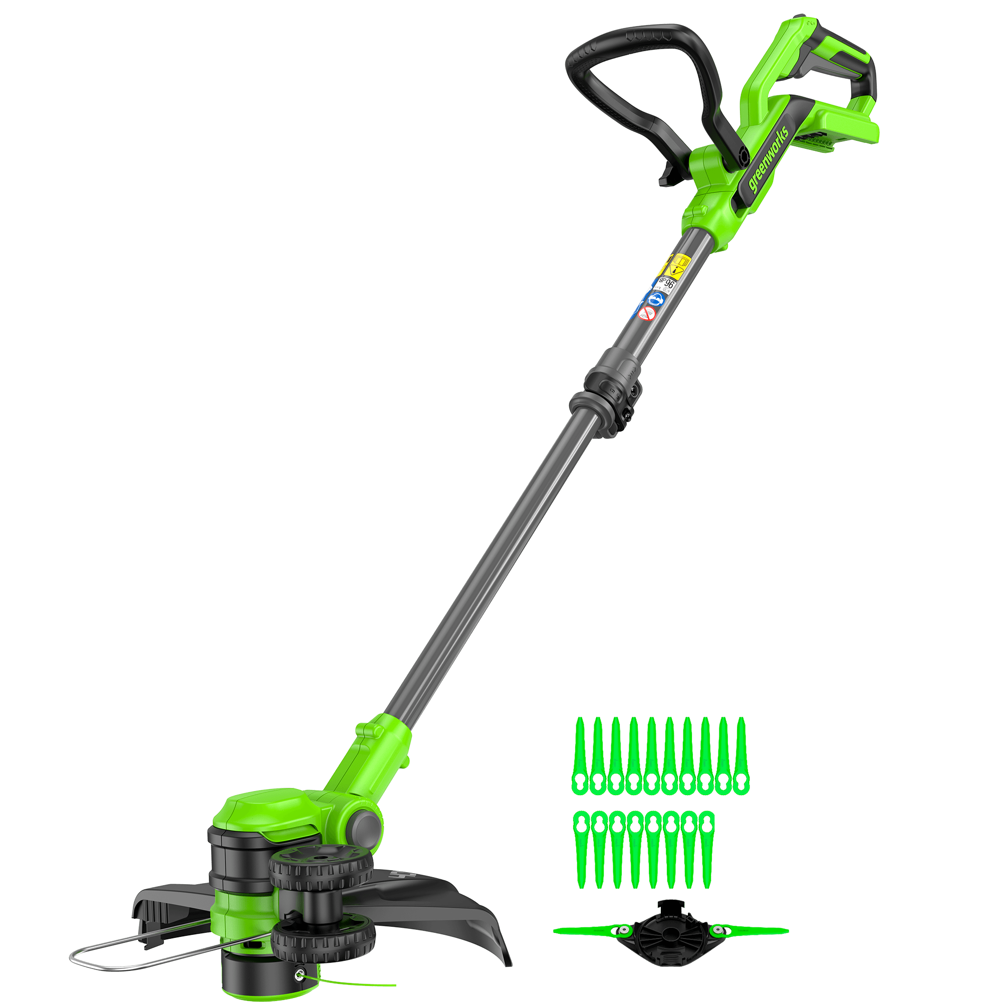 Триммер аккумуляторный Greenworks G40LT331, 40V, 33 см, без АКБ и ЗУ (2113507)