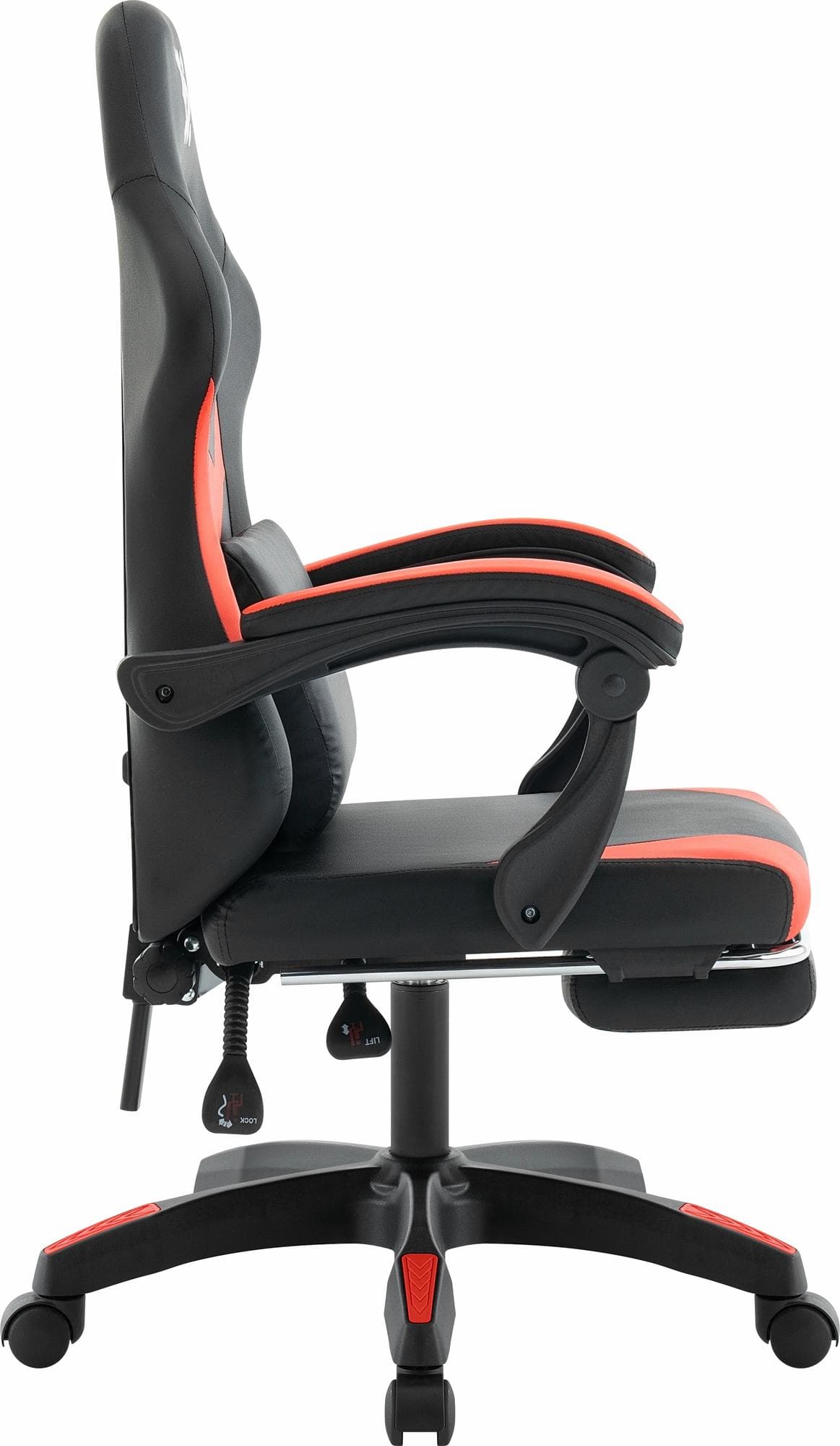 Кресло игровое Runa PRO Черн/крас, PU, класс2