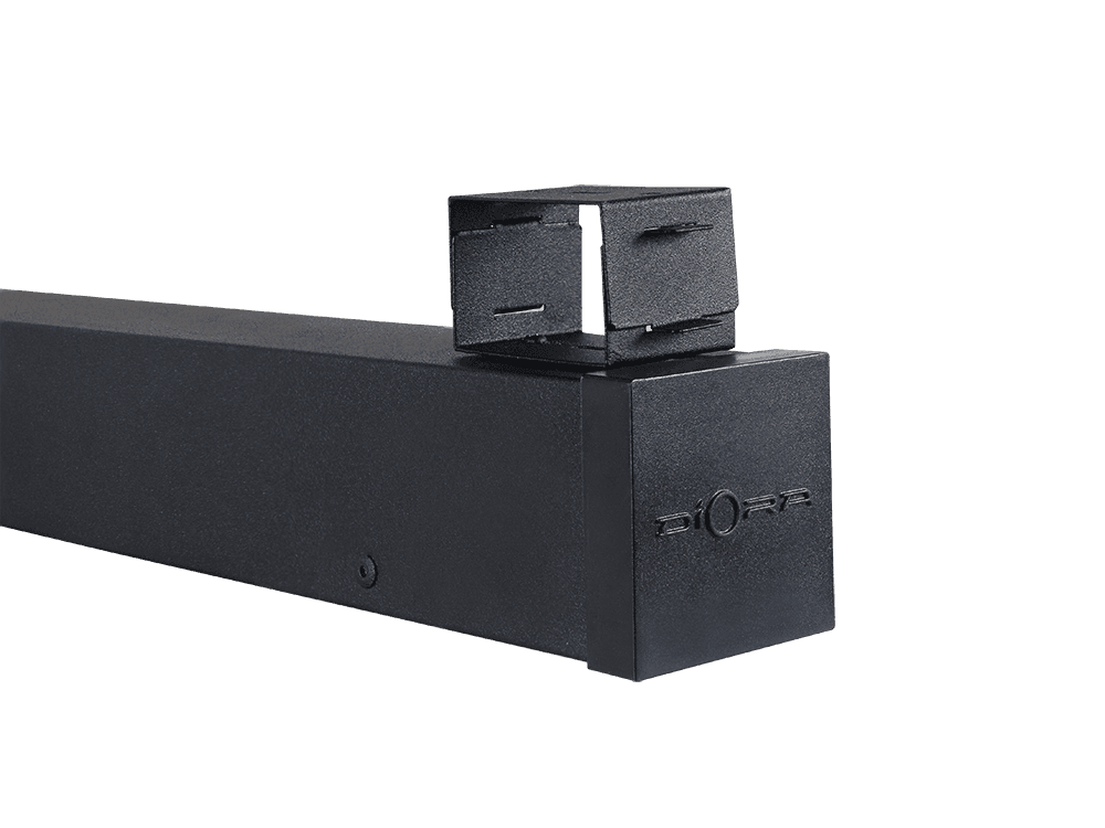 Светильник Box SE 50/5000 opal 4K Black clip Т-1500