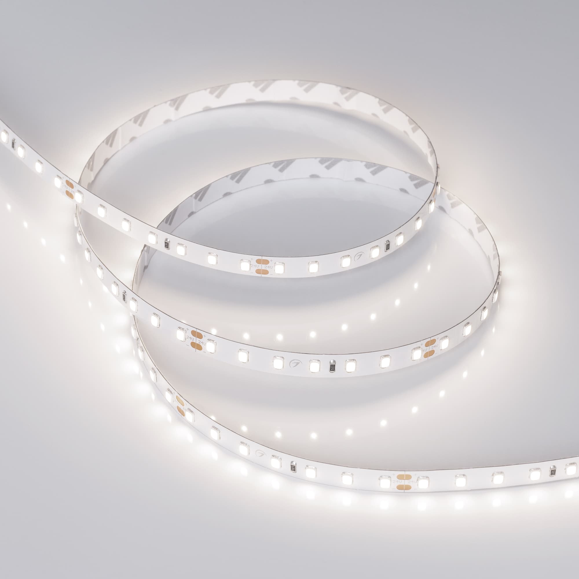 Лента светодиодная 10 Вт/м 24В IP20 4000K 98LED/м RT/RTW-A98-8mm SMD 2835 5 м