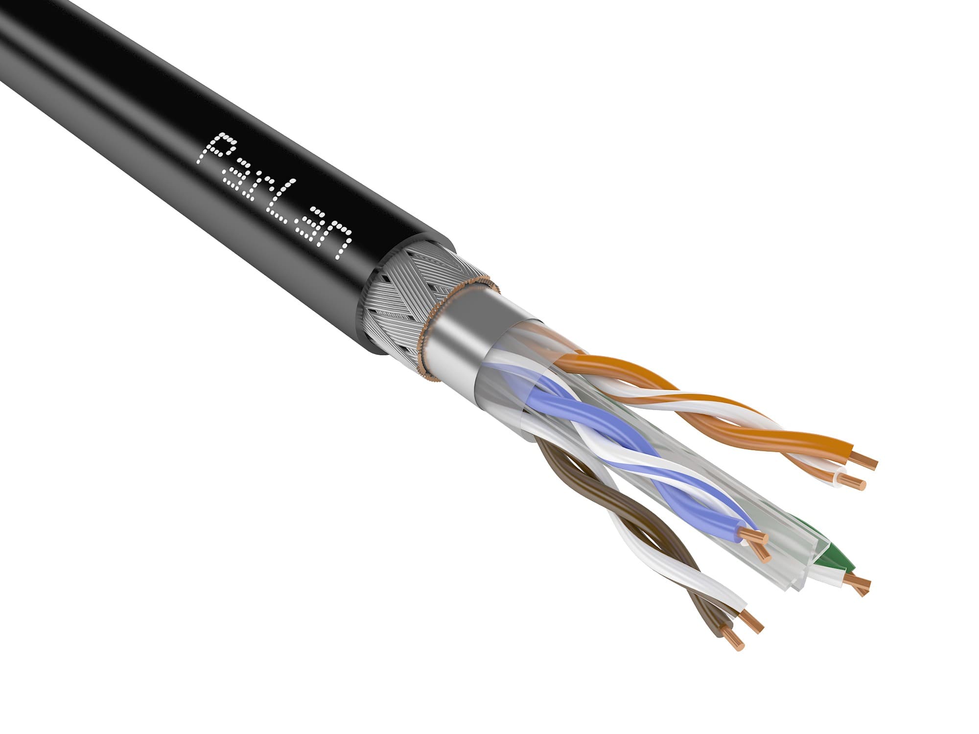 Витая пара ParLan Patch SF/UTP Cat 6 ZH Мнг(А)-HF 4х2х0.48