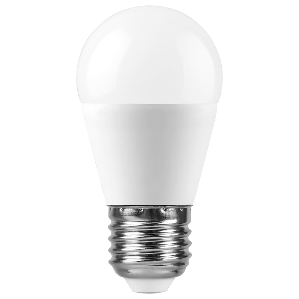 Лампа светодиодная LED 15вт Е27 дневной матовый шар