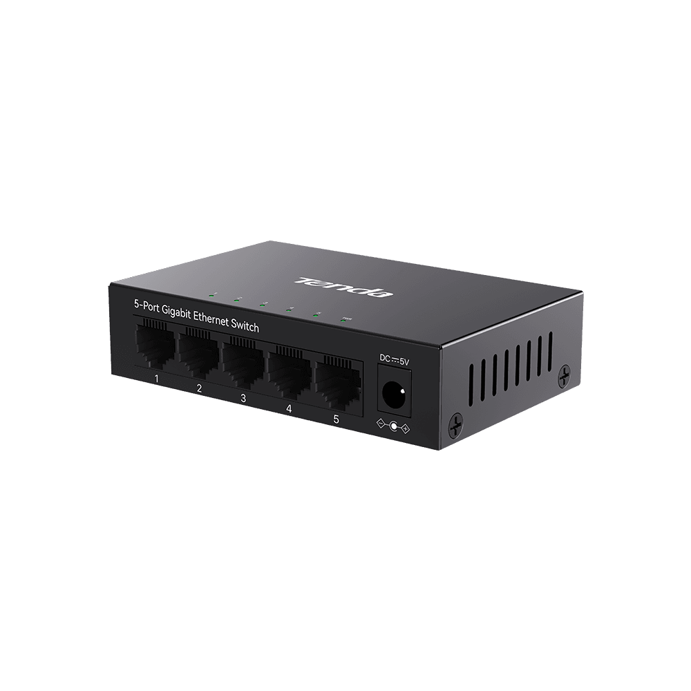 Коммутатор неуправляемый 5 портов RJ45 10 100 1000 Мб/с