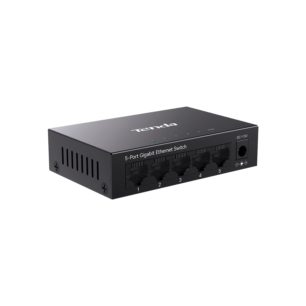 Коммутатор неуправляемый 5 портов RJ45 10 100 1000 Мб/с