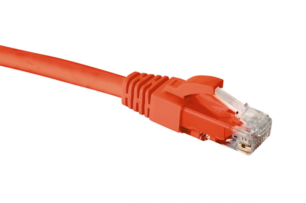Патч-корд CAT5e U/UTP LSZH Красный 0.2м