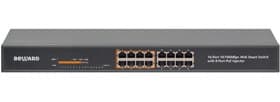 Коммутатор управляемый L2 16 портов  Combo/SFP 10 100 1000 Мб/с PoE 220Вт