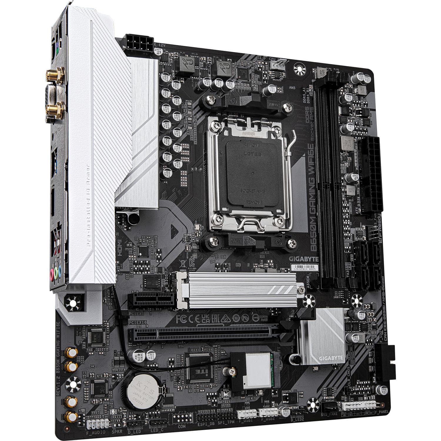 Материнская плата B650M GAMING WIFI6E, AMD B650, Micro ATX