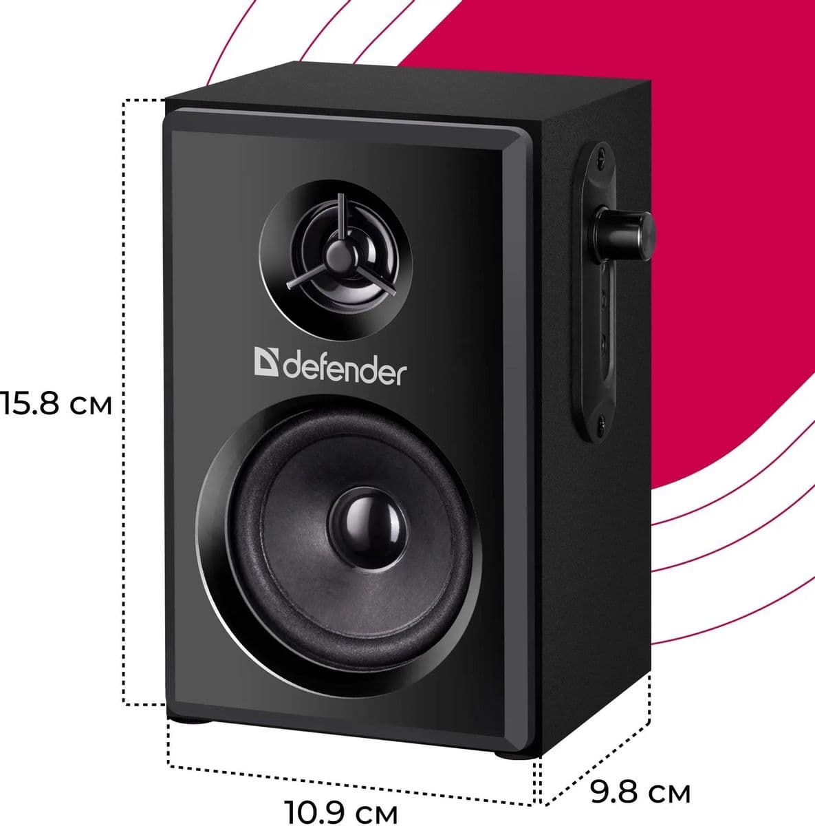 Колонки 2.0 SPK 270 10 Вт, питание от USB, черный