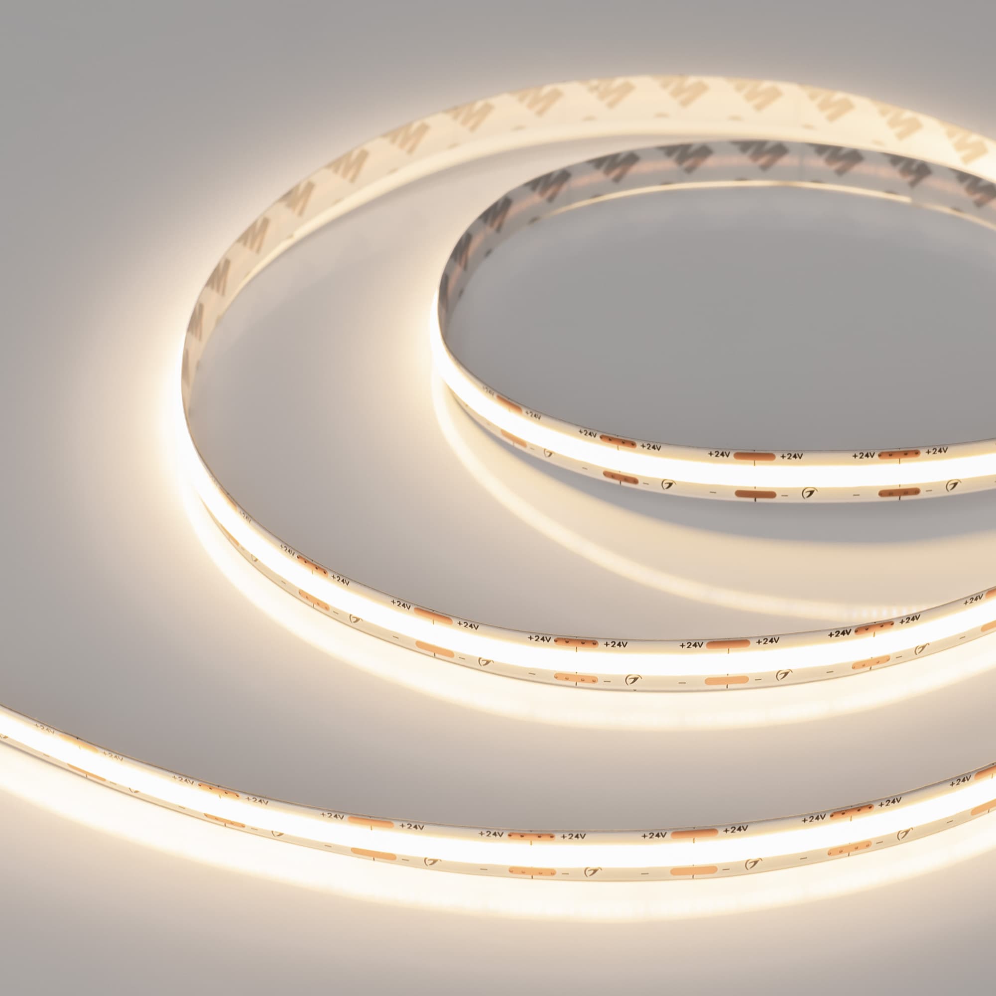 Лента светодиодная 9,6 Вт/м 24В IP20 3000K 560LED/м COB-X560-10-12mm Long Run CSP 10 м