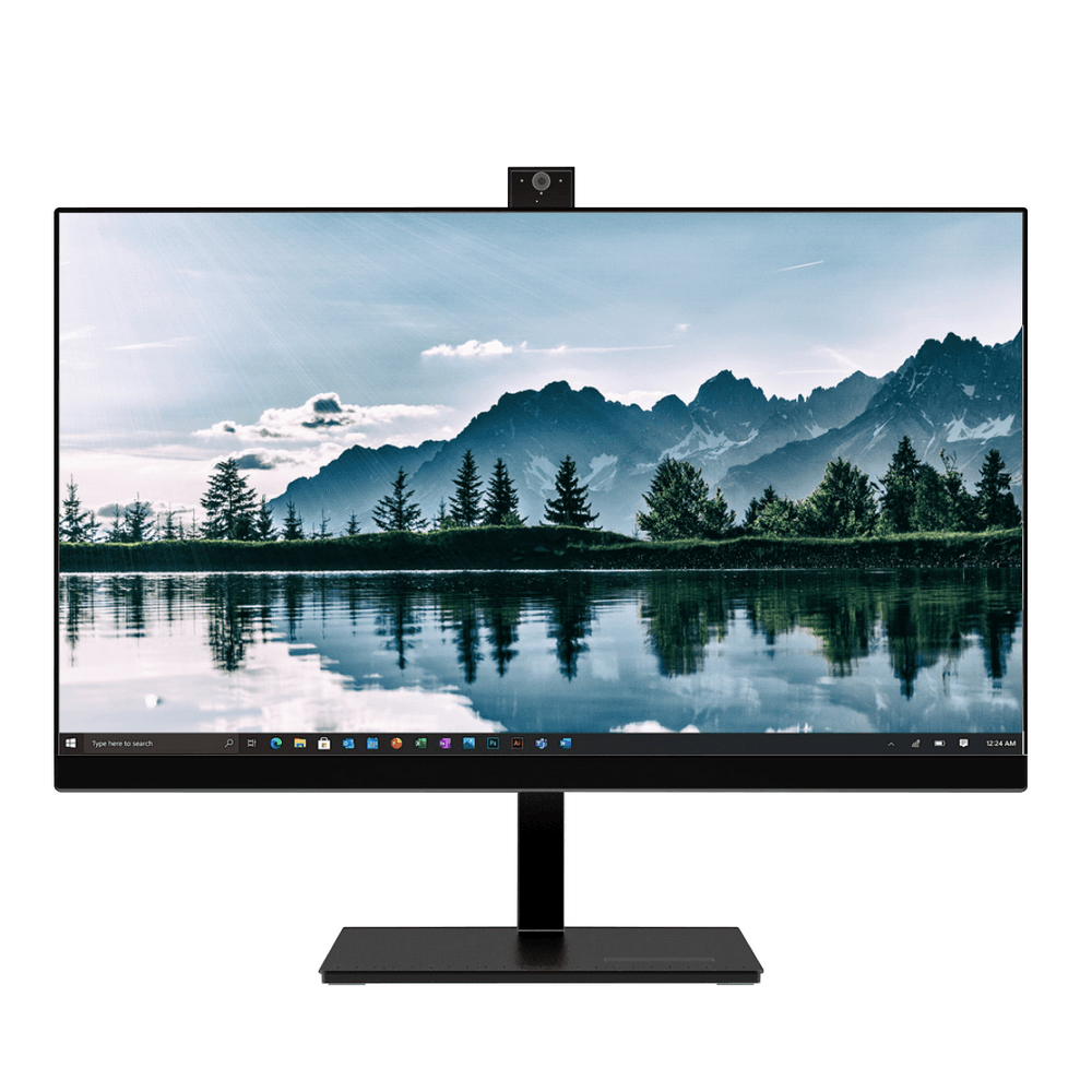 Платформа-моноблока 23.8'' IPS, N24, Intel H510, DDR4 опция, HDD/SSD опция, черный