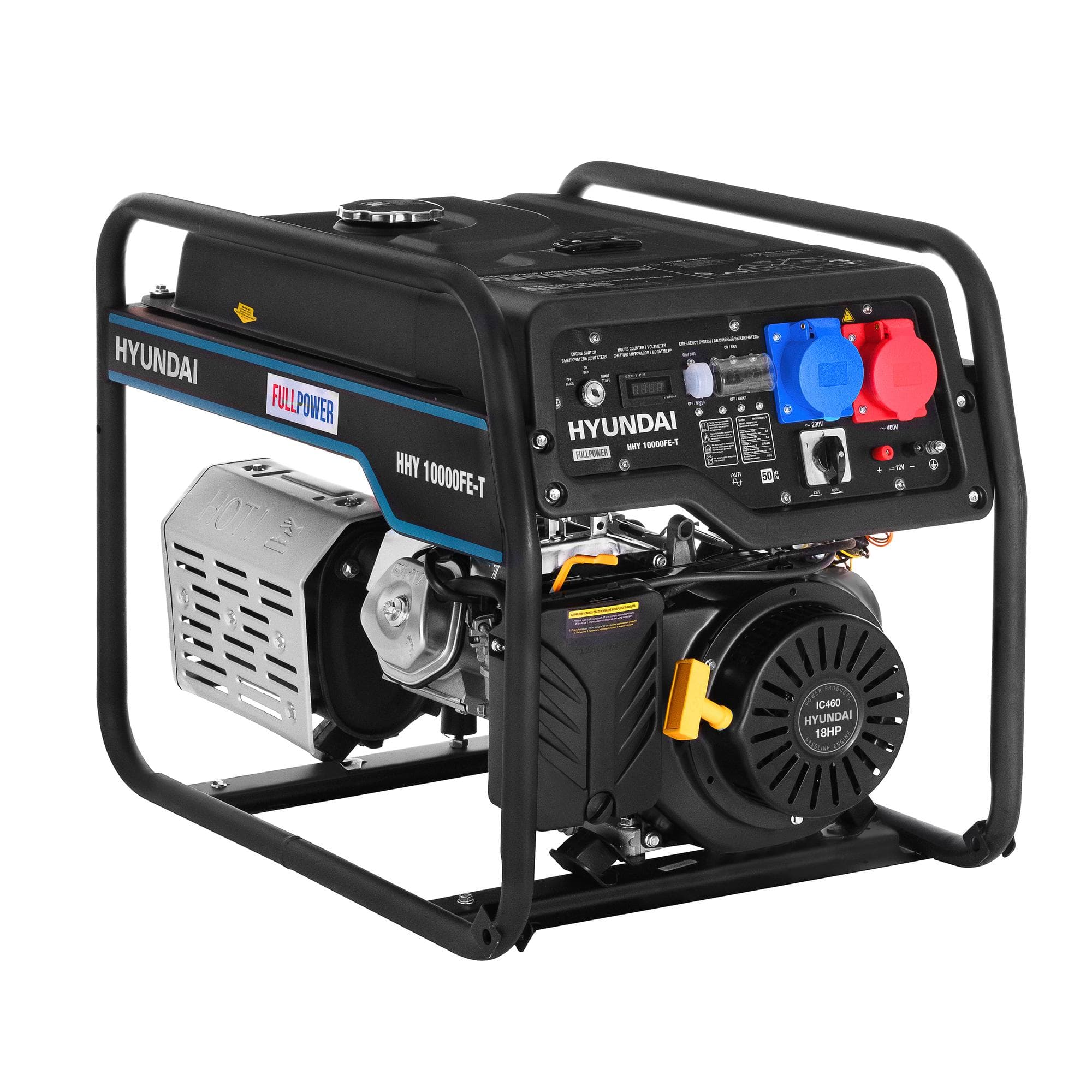 Генератор бензиновый  HHY 10000FE-T