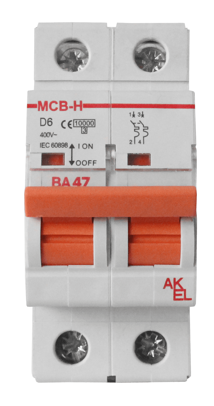 Выключатель автоматический ВА47-MCB-H-2P-D25-AC 2P/25A/D/10кА