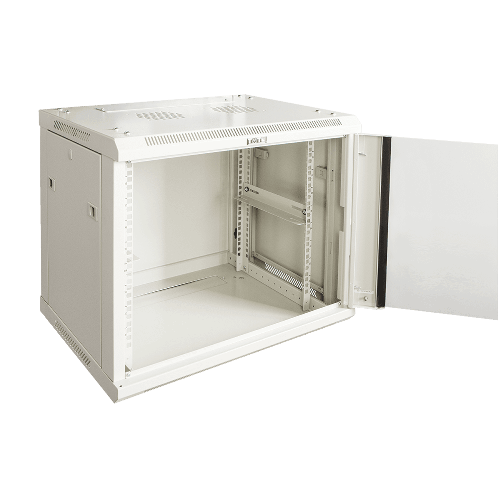 Шкаф настенный серии Pro, 15U 600x600, стеклянная дверь