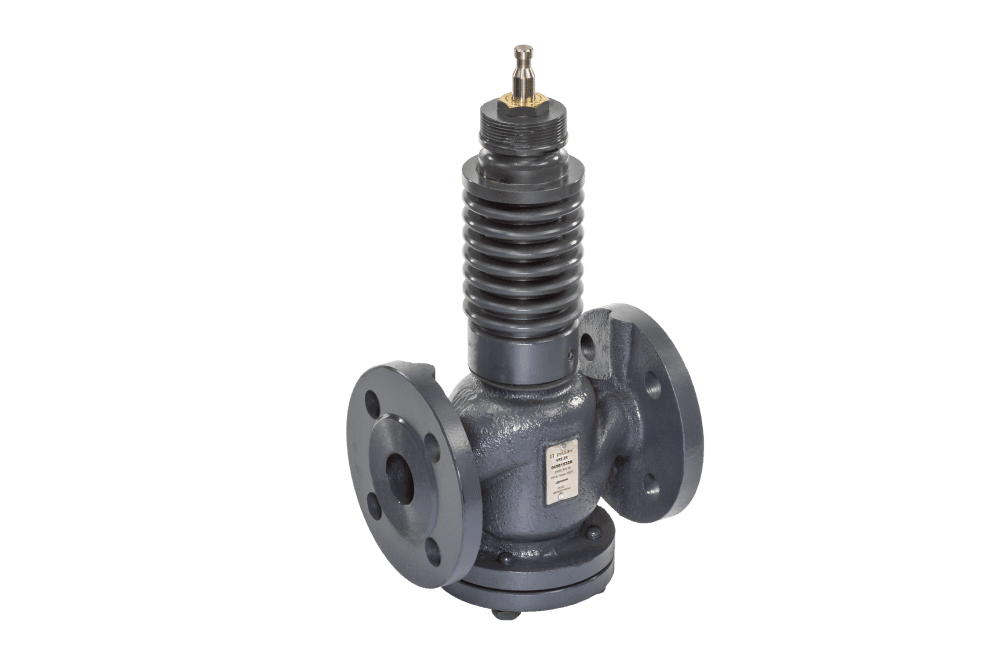 Регулирующий фланцевый Ридан VFS-2R PN16, DN100, Kvs 160, Tmax 220C, двухходовой, седельный