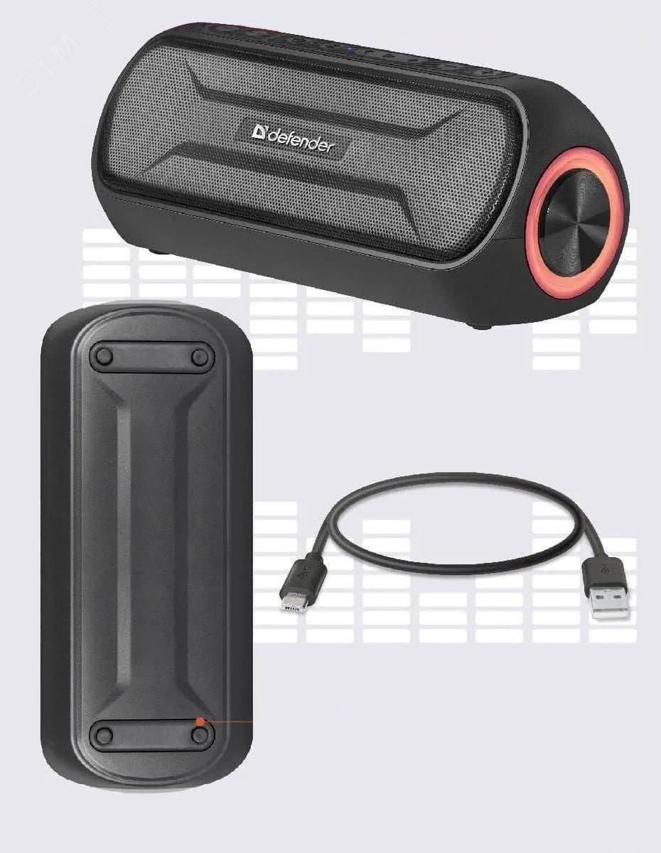 Акустика портативная Enjoy S1000 20Вт, bluetooth