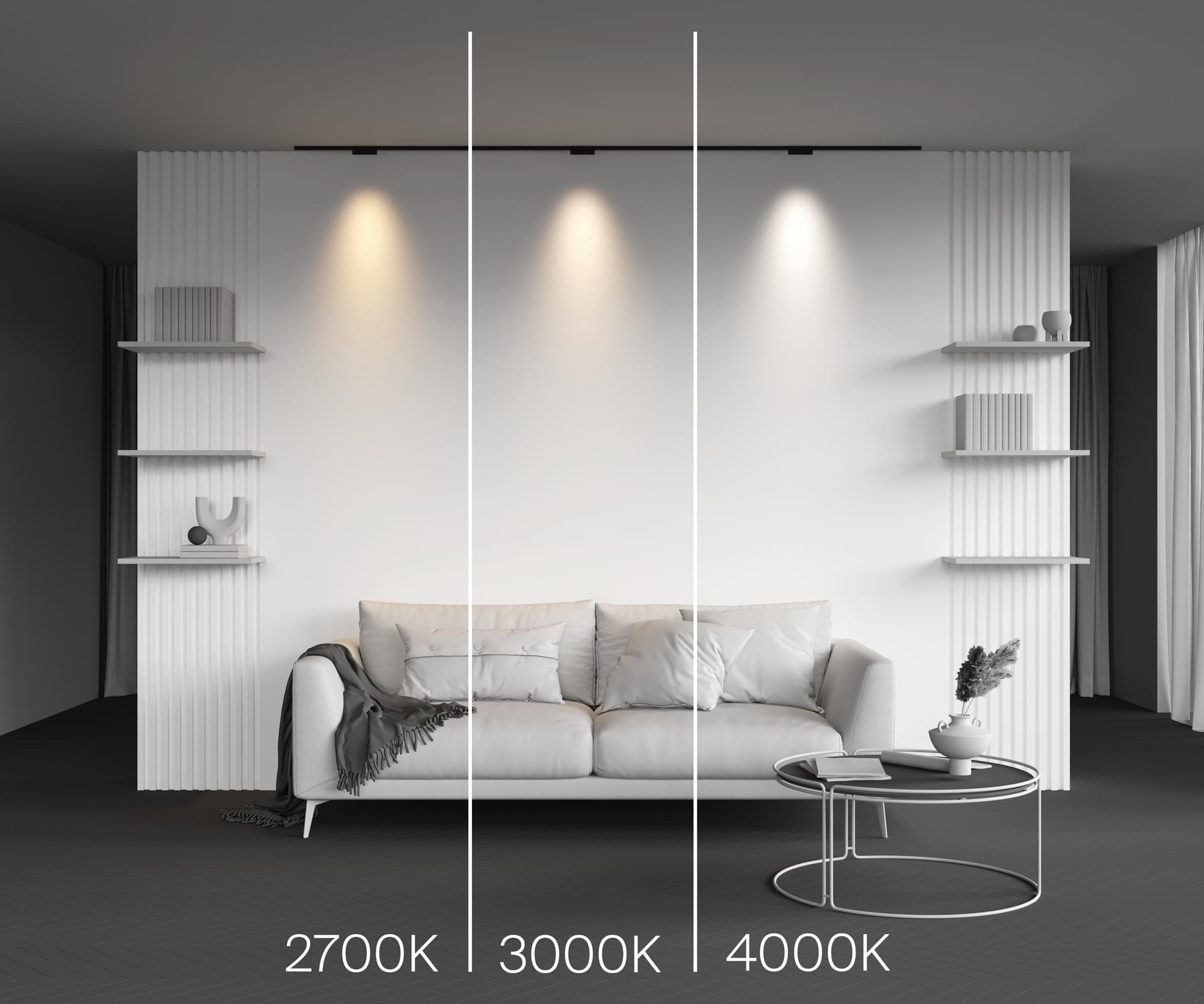 Светильник Трековый Points Levity 3000К 5Вт 30 град