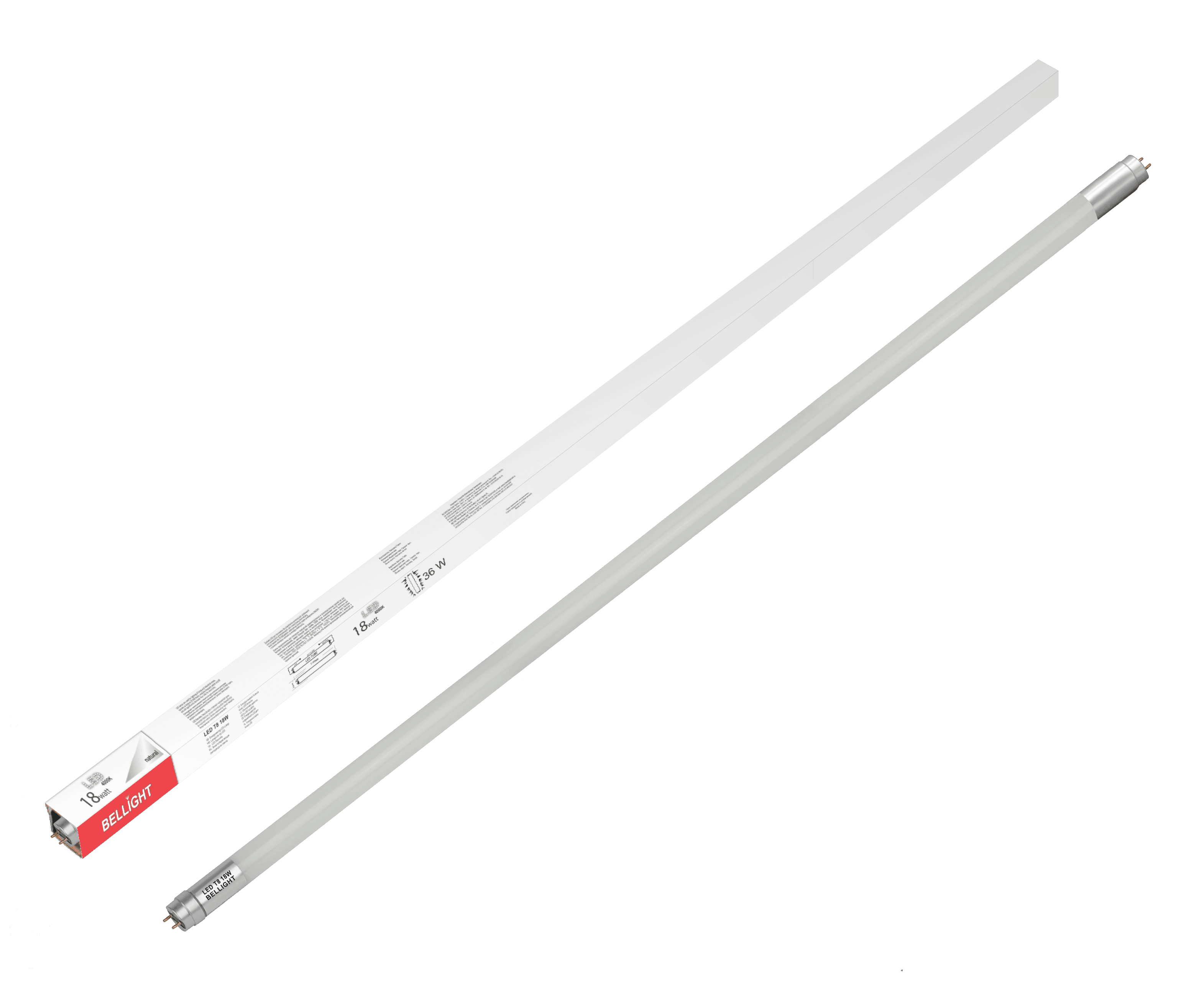 Лампа Светодиодная LED T8 18W 1200ММ 4000 К