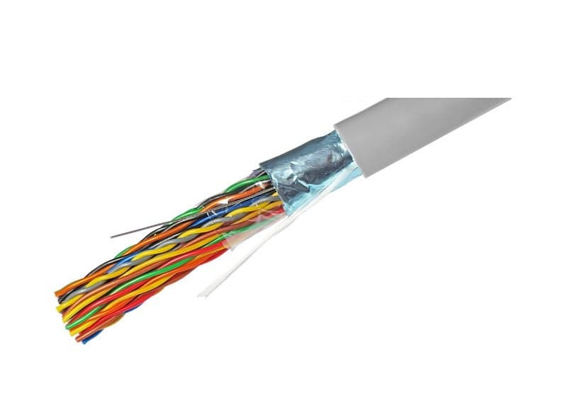 Витая пара FTP 25PR-CAT5 24 AWG IN серый, 305 м