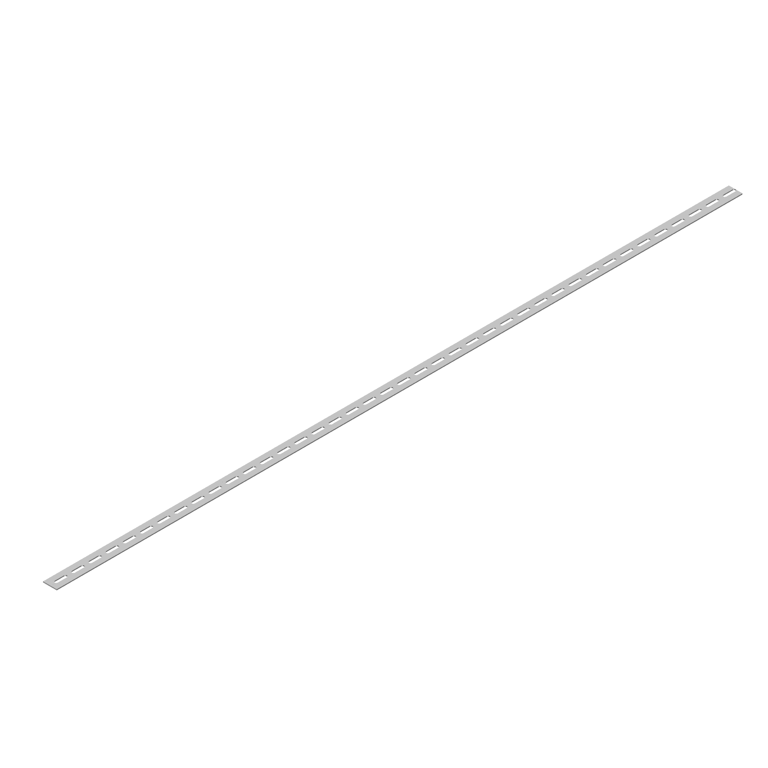 Полоса перфорированная К106х800 УТ1,5, горячее цинкование, S4,0