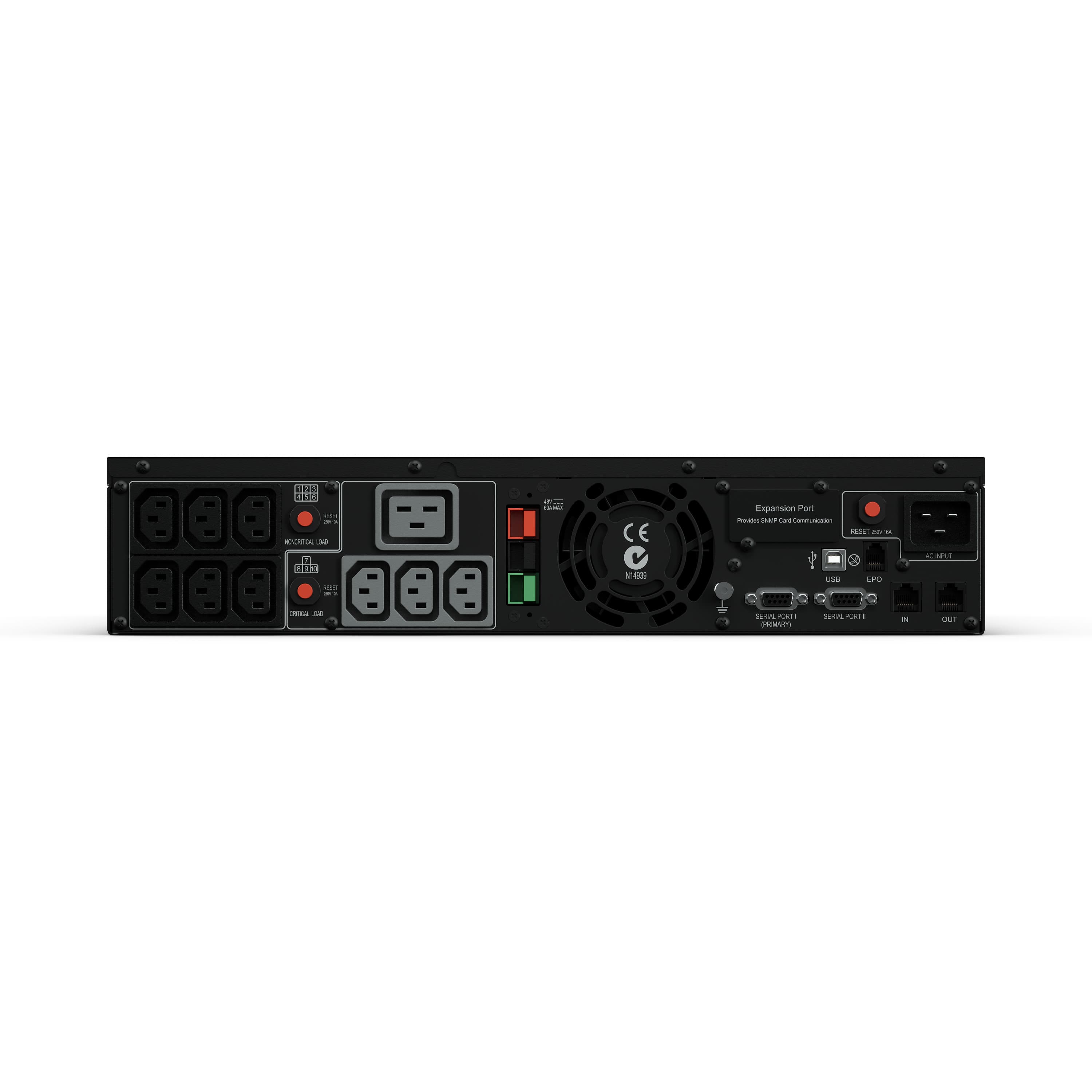 Источник бесперебойного питания Rackmount Line-Interactive 3000VA/2700W 9 IEC-320 С13 1 IEC C19 розеток USBиSerial RJ11/RJ45 SNMPslot LCD дисплей