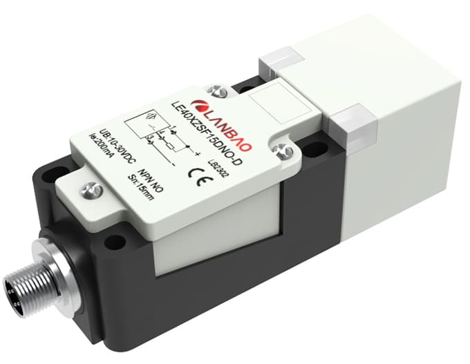 Индуктивный датчик Lanbao LE40XZSN40DPRY-E2