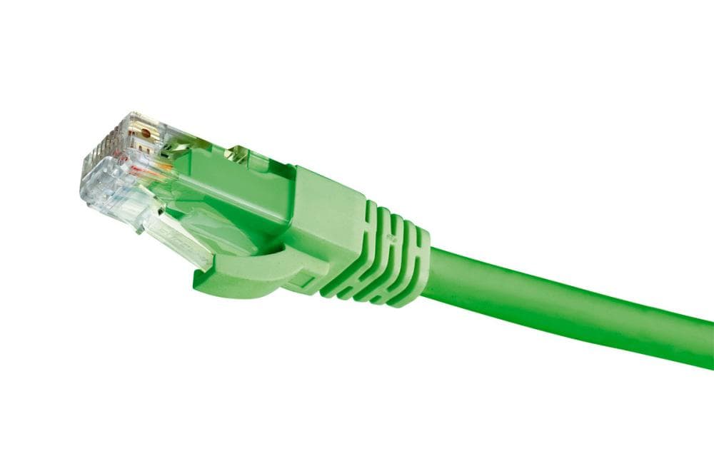 Патч-корд CAT5e U/UTP LSZH Зеленый 0.5м