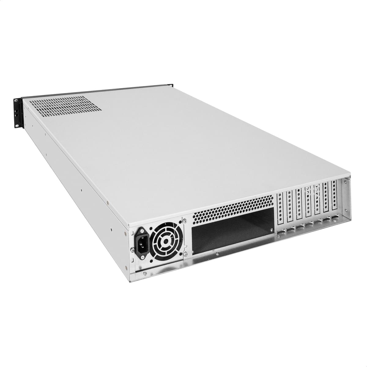 Серверный корпус 2U, 19'' стоечный, глубина 650 мм, БП 1000W, 2xUSB