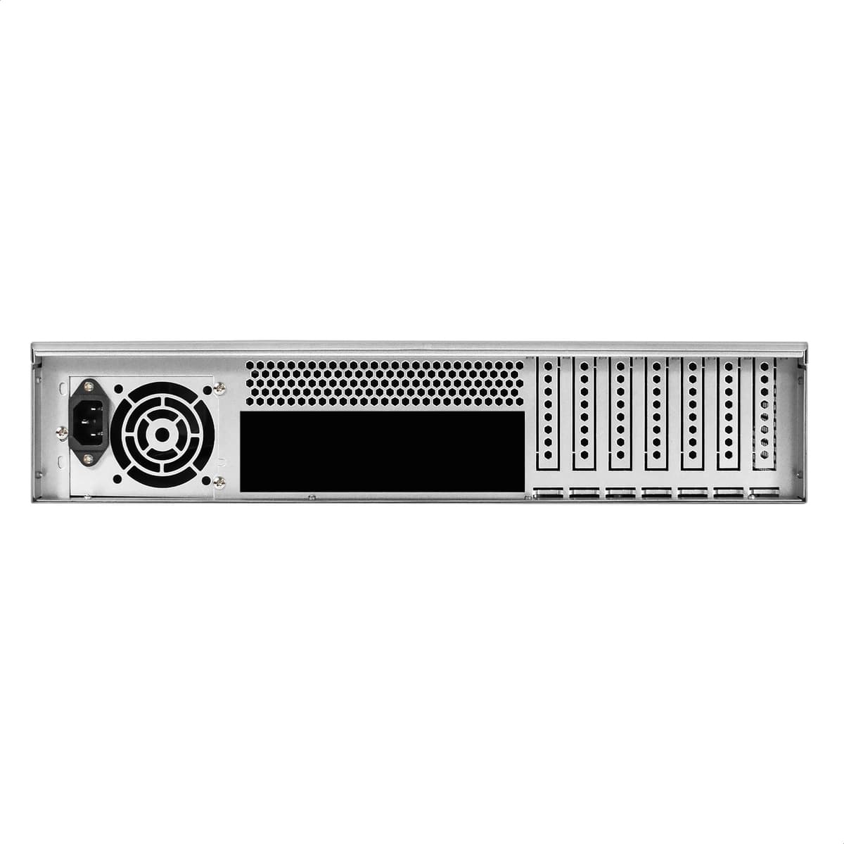Серверный корпус 2U, 19'' стоечный, глубина 650 мм, БП 1000W, 2xUSB
