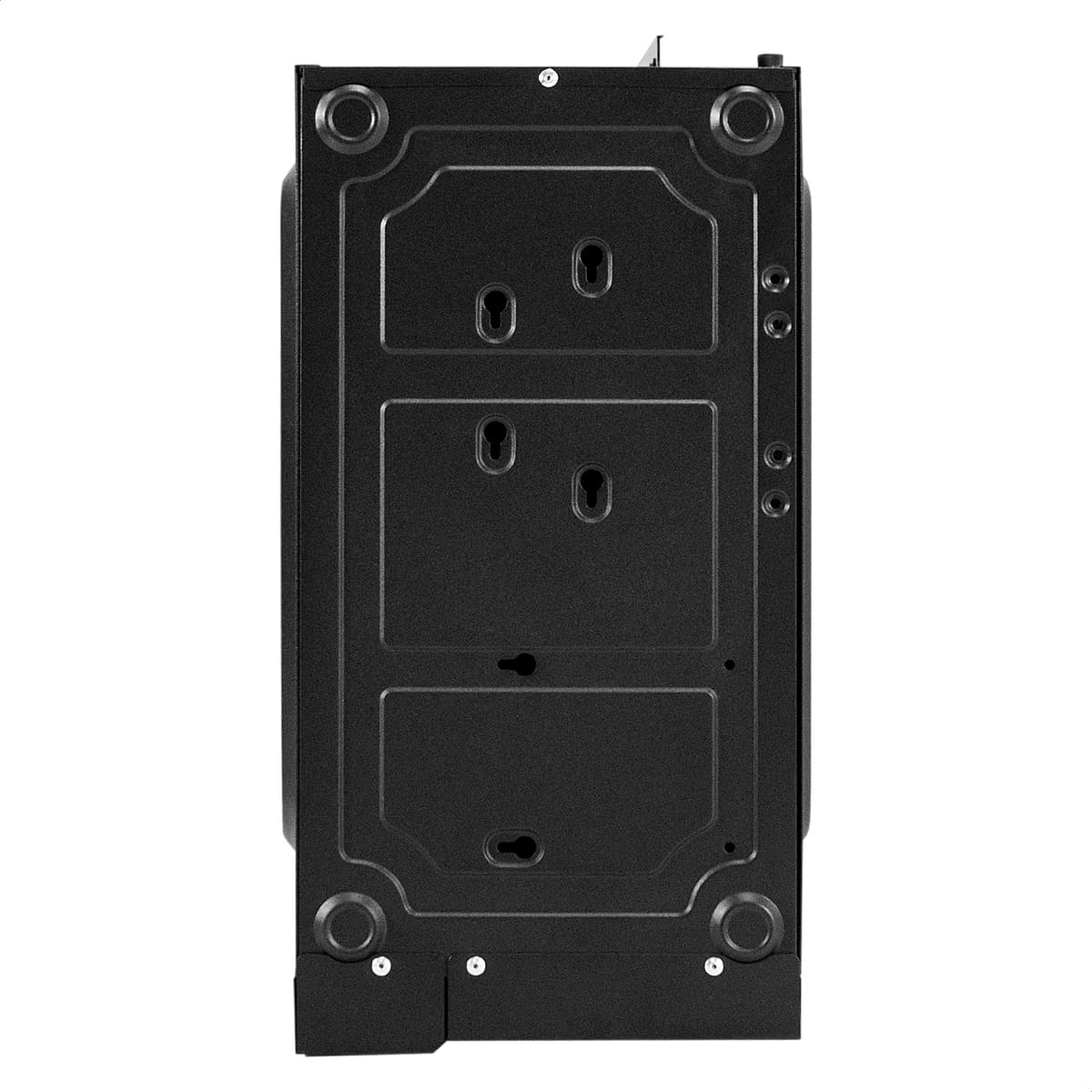 Корпус для ПК, Miditower, ATX, БП 400W, 2xUSB, HD-аудиопорты, чёрный