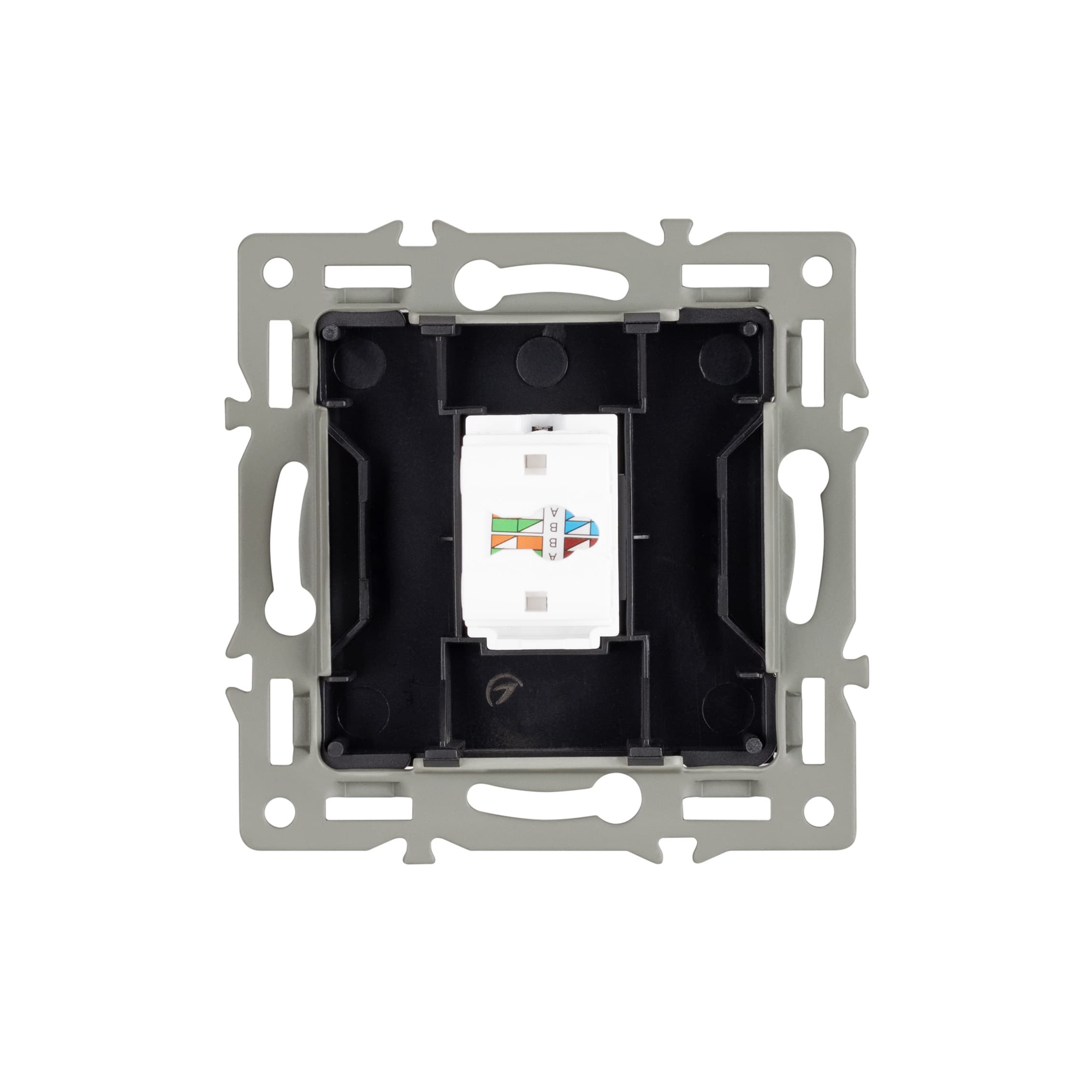 Механизм компьютерной розетки SCT-MPC1-PL-GR RJ-45, CAT6