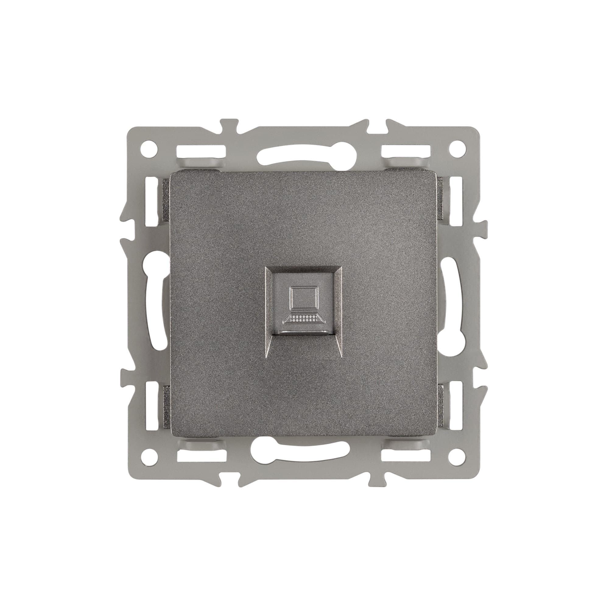 Механизм компьютерной розетки SCT-MPC1-PL-GR RJ-45, CAT6