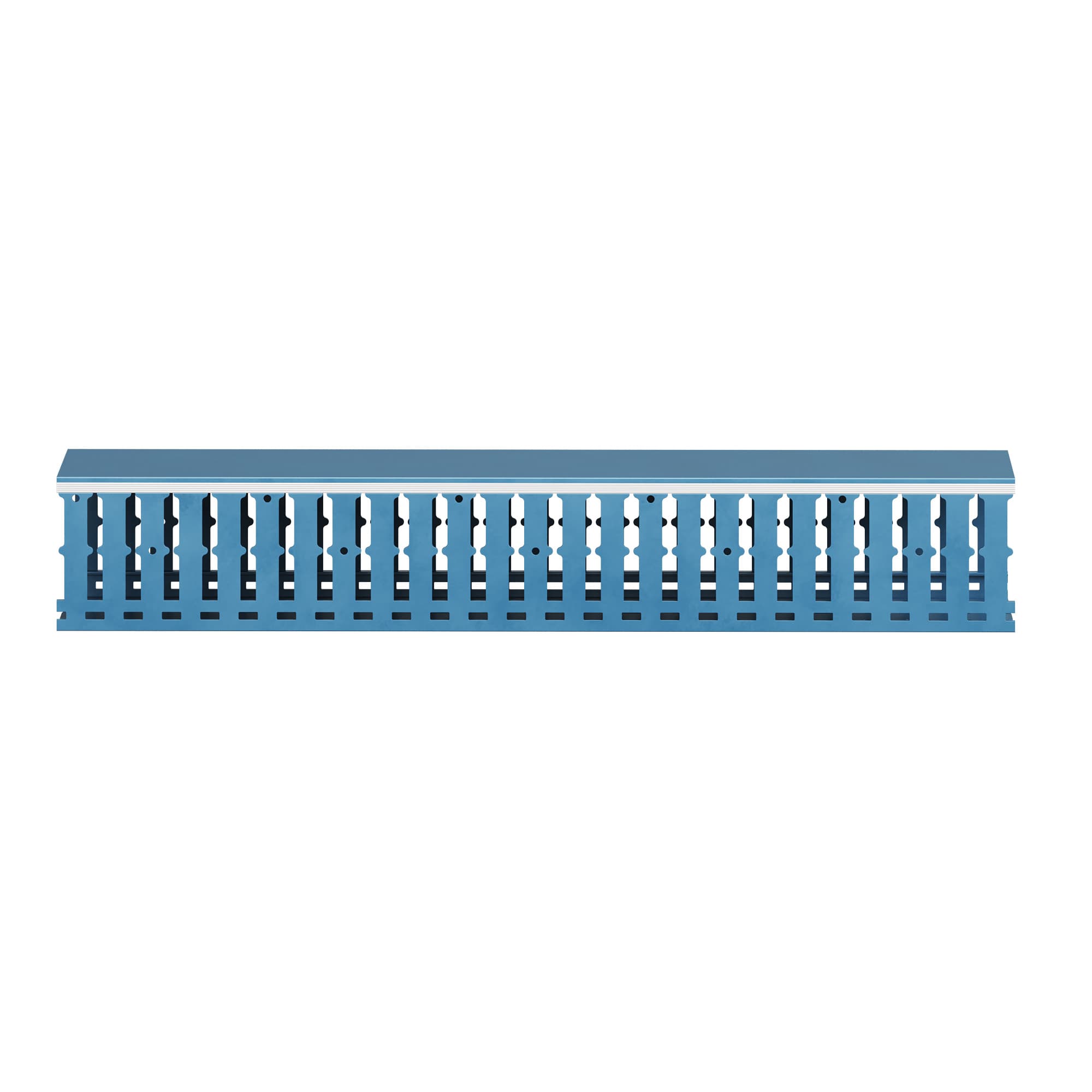 Короб перфорированный RL12 100x80 синий  QUADRO