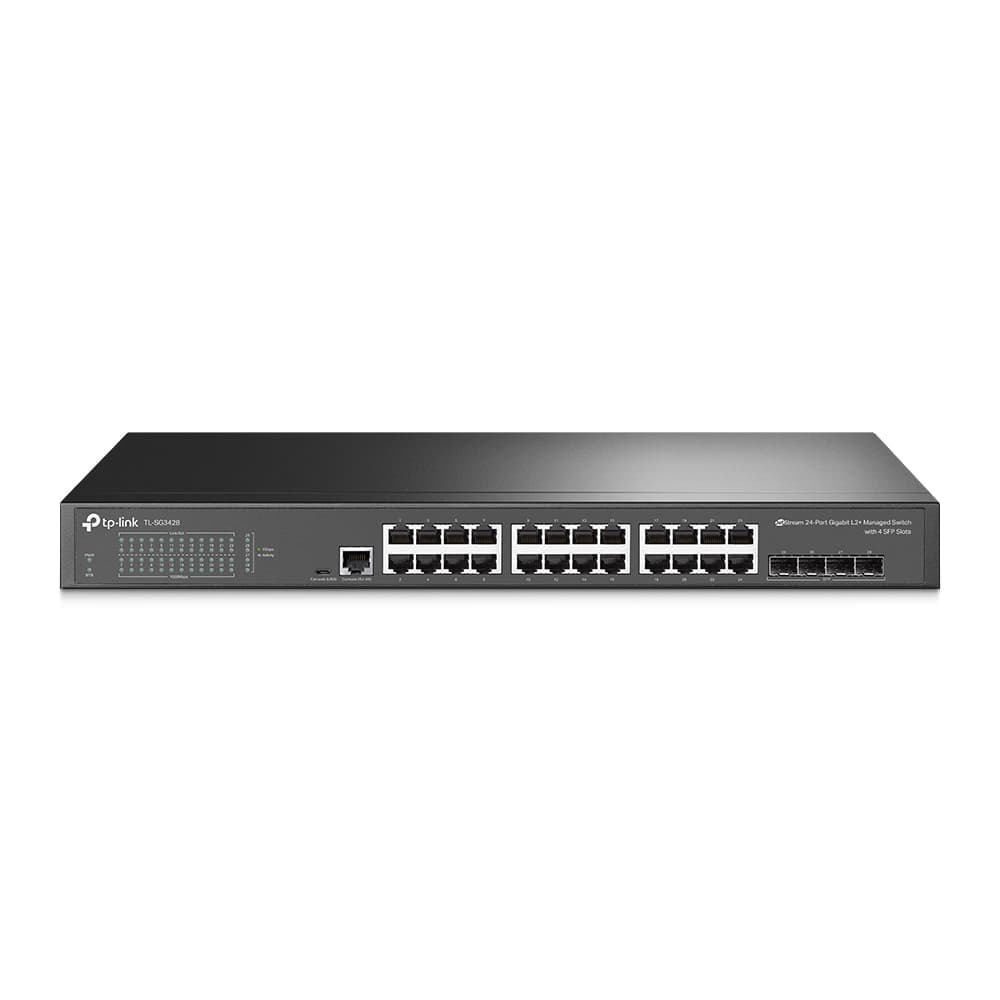 Коммутатор управляемый L2 28 портов RJ45/SFP 10 100 1000 Мб/с