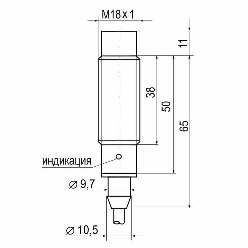 Выключатель бесконтактный ISN EF4A-31N-8-L
