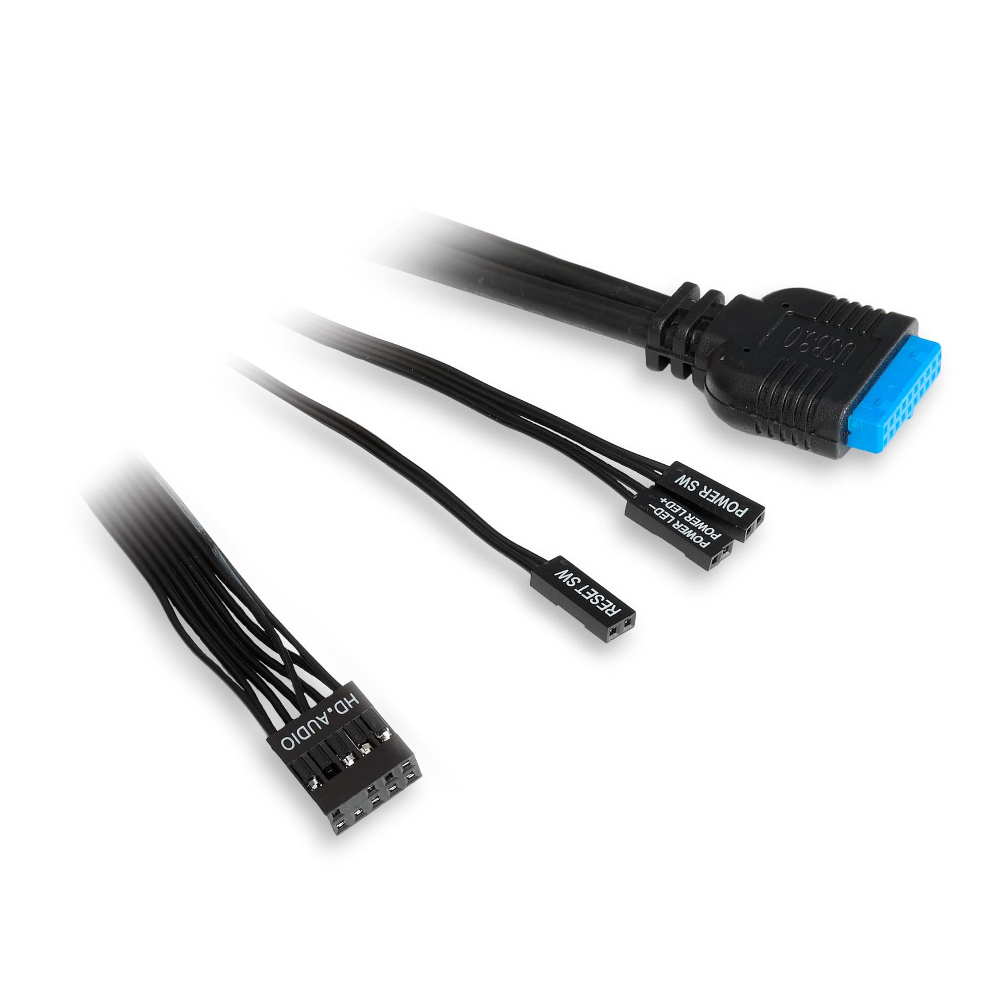 Корпус для ПК F710 Panoramic Black, Mid Tower, E-ATX/ATX/mATX/mITX, черный, с ARGB вент., без БП