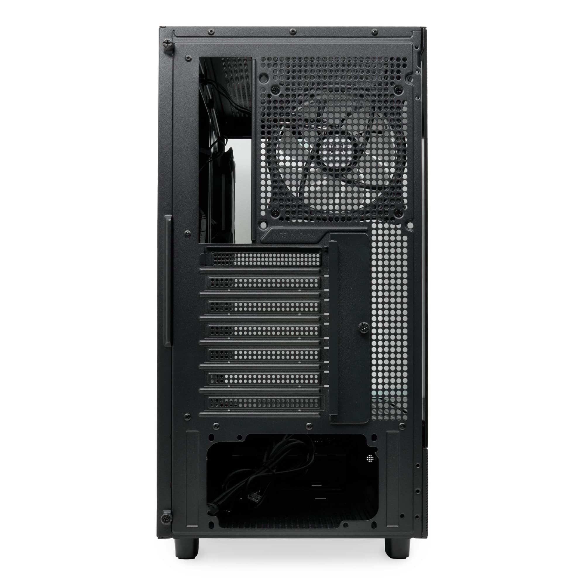 Корпус для ПК F710 Panoramic Black, Mid Tower, E-ATX/ATX/mATX/mITX, черный, с ARGB вент., без БП
