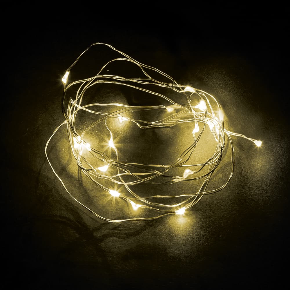 Гирлянда линейная LED 2700К 2 м от батареек