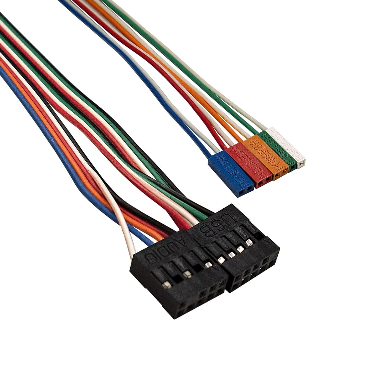 Корпус для ПК, Minitower, mATX, БП 500W, 2xUSB, аудио, чёрный