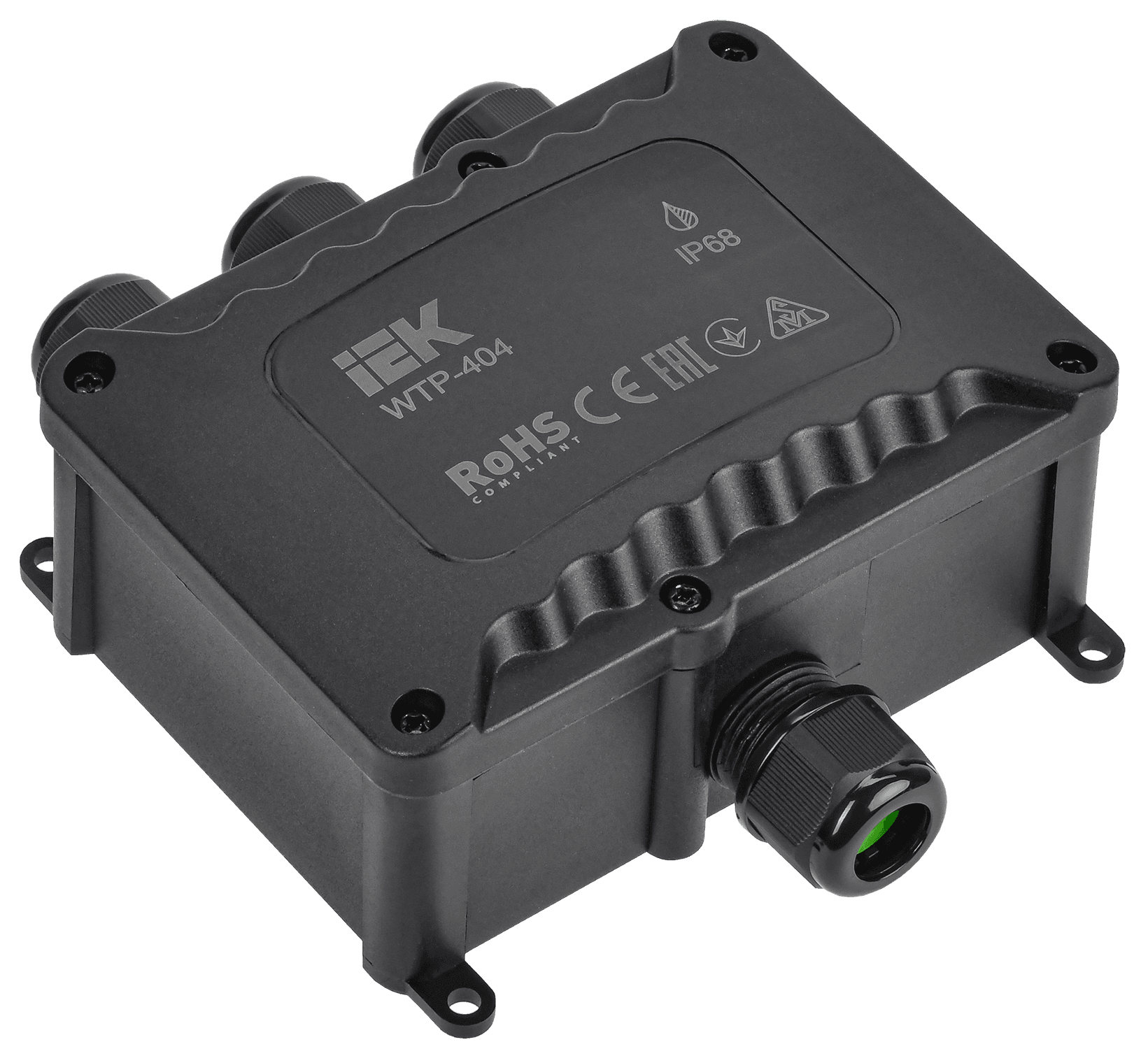 Коробка распред. герметичная WTP-404 4 ввода IP68