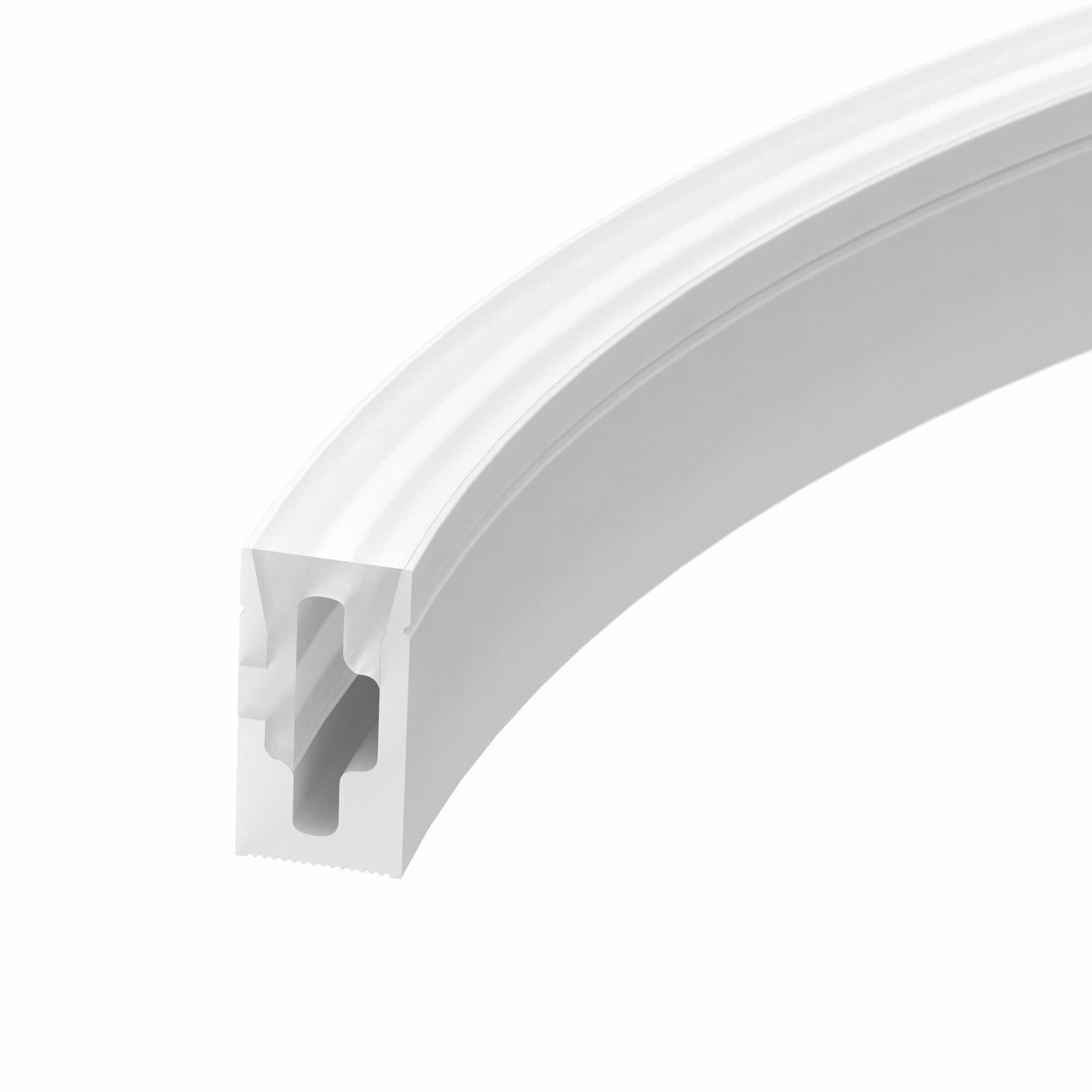 Профиль силиконовый WPH-FLEX-0612-SIDE-S8-20m WHITE (Силикон)